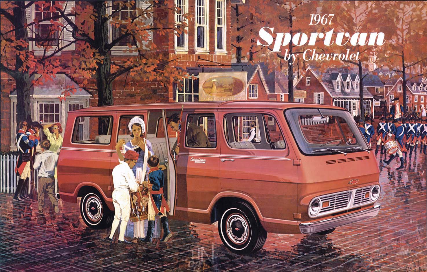 1967 Chevrolet Sportvan Brochure Page 3